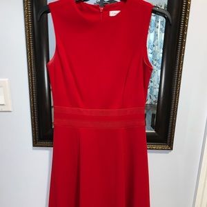 Red dress